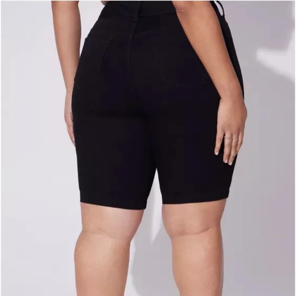 Torrid Black Women’s Stretch Bermuda Shorts
